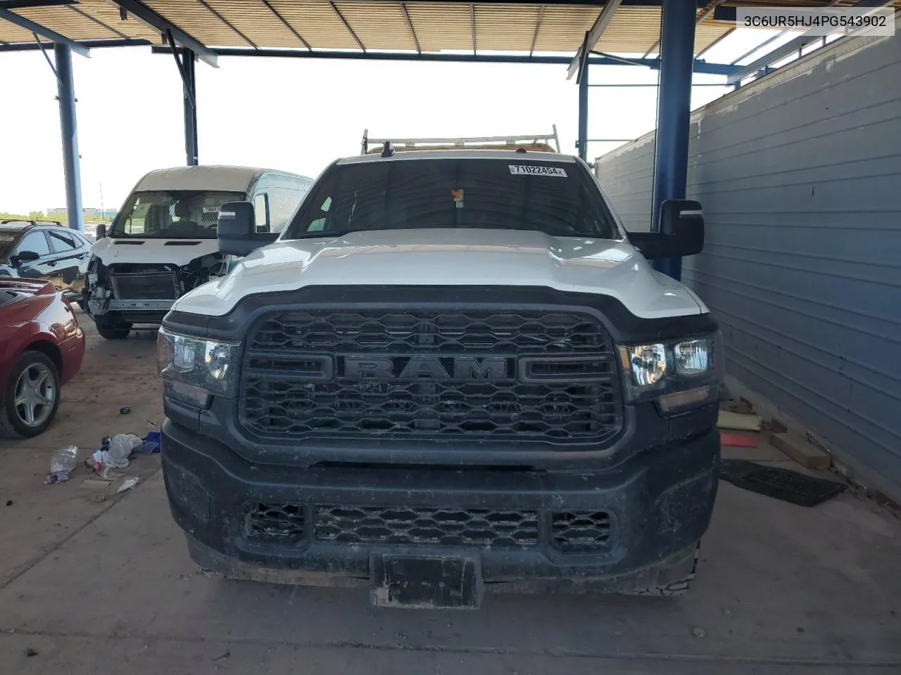 2023 Ram 2500 Tradesman VIN: 3C6UR5HJ4PG543902 Lot: 71022454