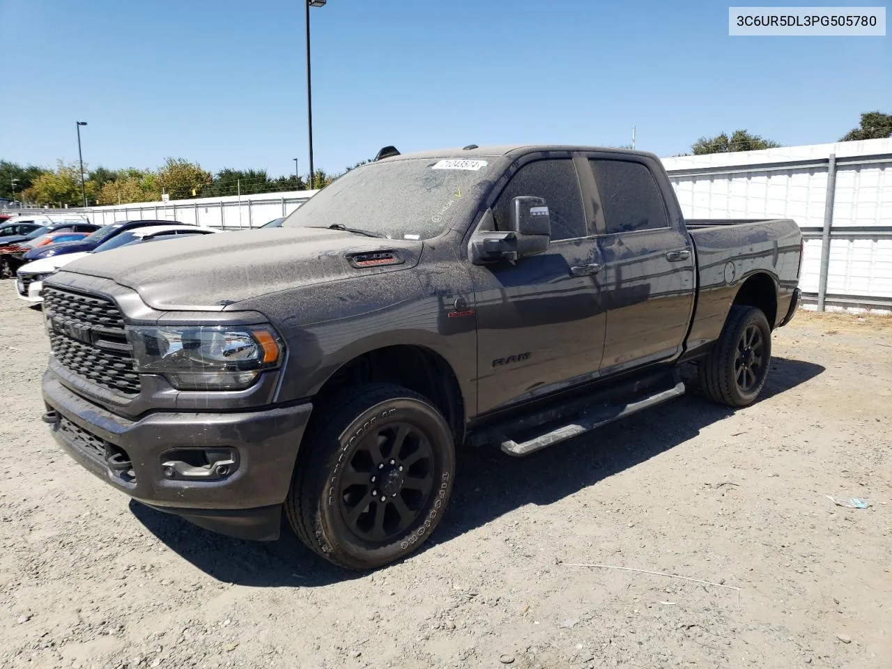 2023 Ram 2500 Big Horn VIN: 3C6UR5DL3PG505780 Lot: 71243574