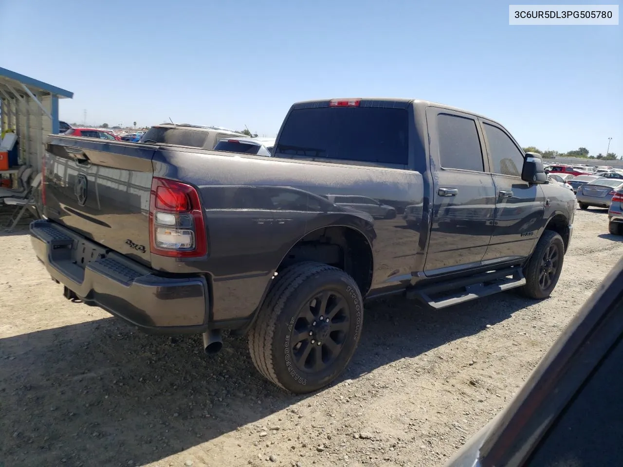 2023 Ram 2500 Big Horn VIN: 3C6UR5DL3PG505780 Lot: 71243574