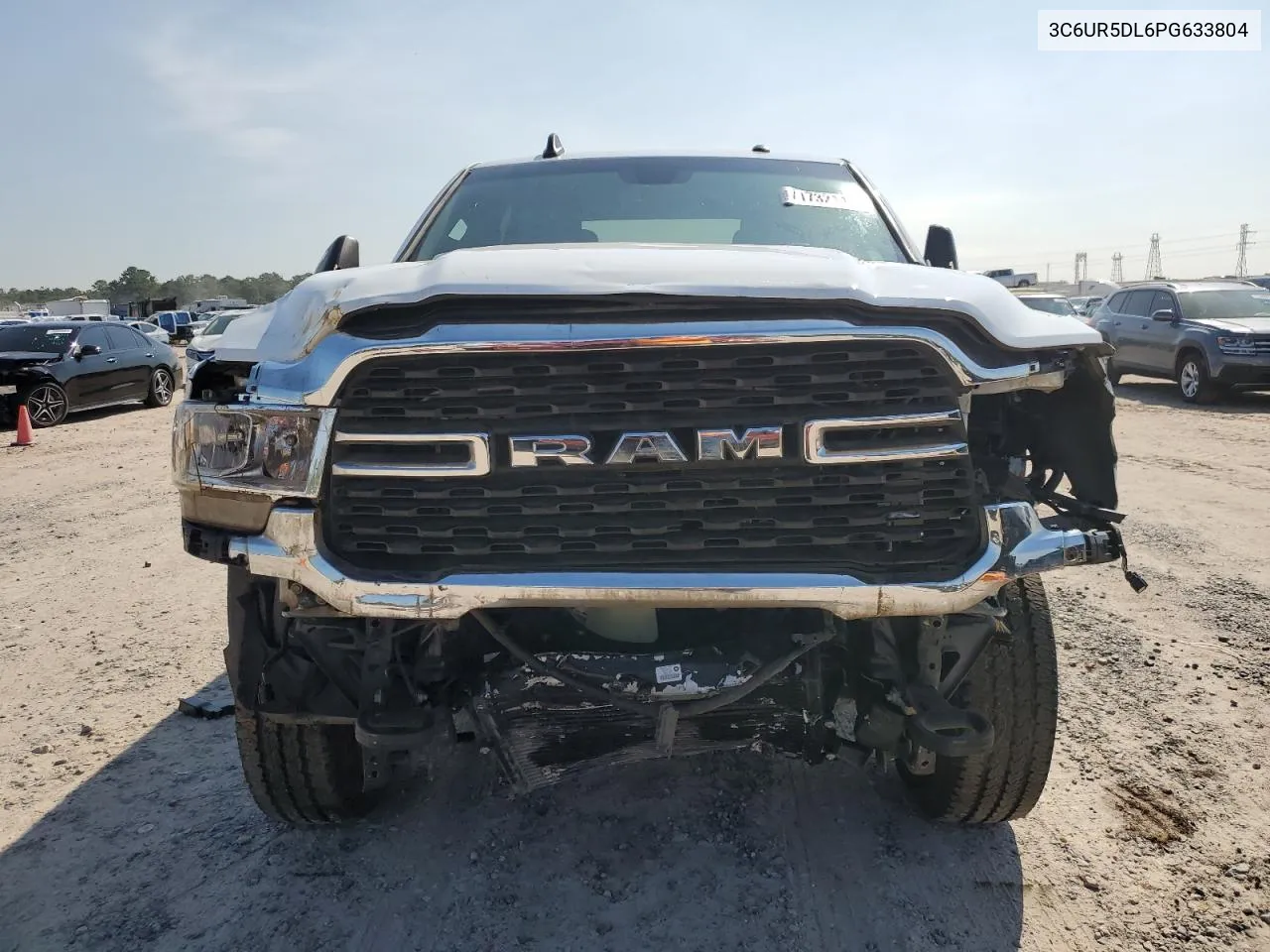 2023 Ram 2500 Big Horn VIN: 3C6UR5DL6PG633804 Lot: 71732144