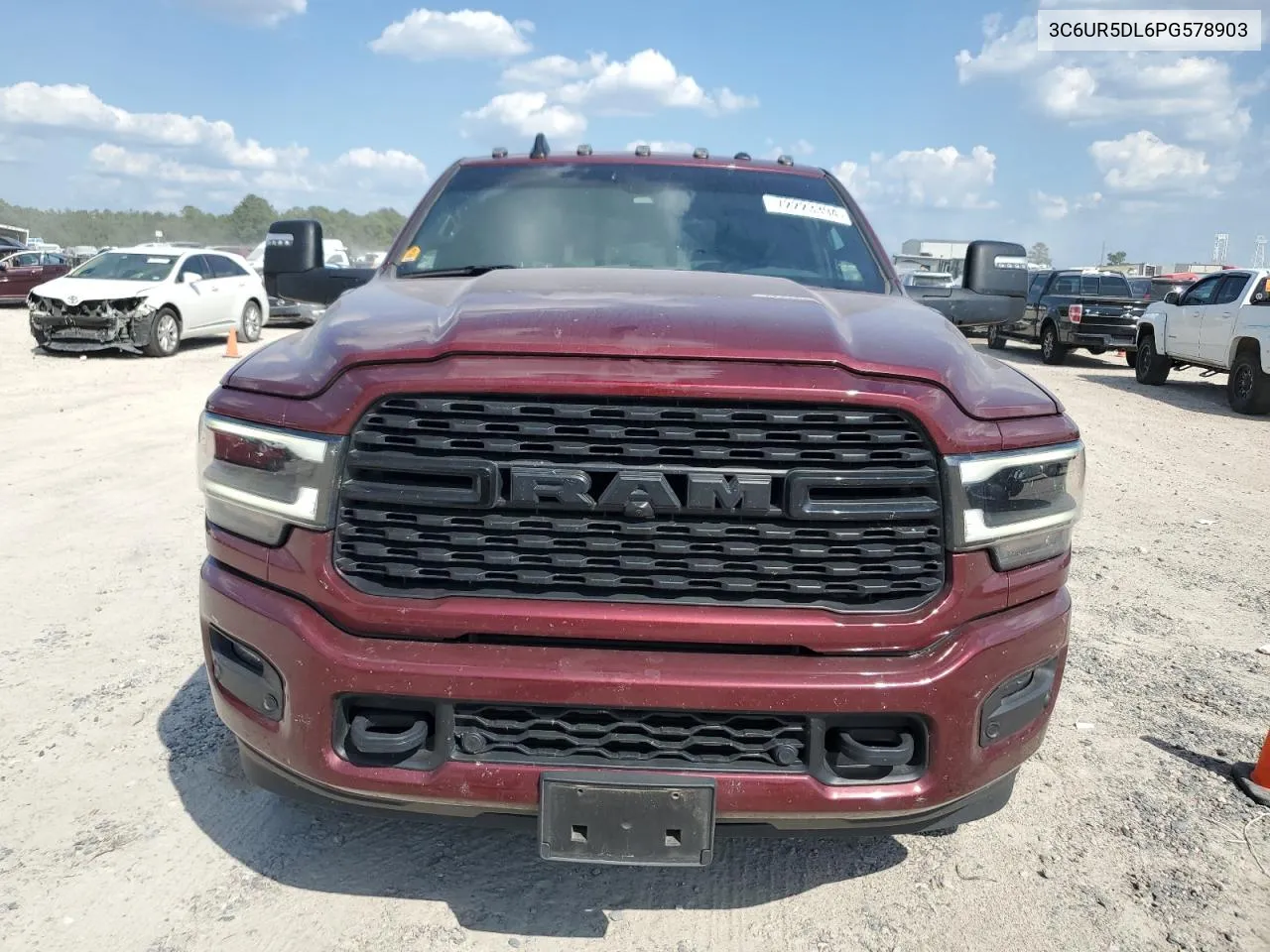 2023 Ram 2500 Big Horn VIN: 3C6UR5DL6PG578903 Lot: 72223394