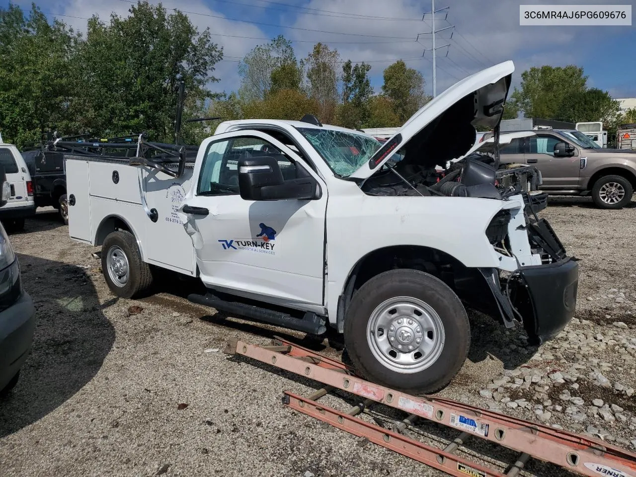 2023 Ram 2500 Tradesman VIN: 3C6MR4AJ6PG609676 Lot: 72364814