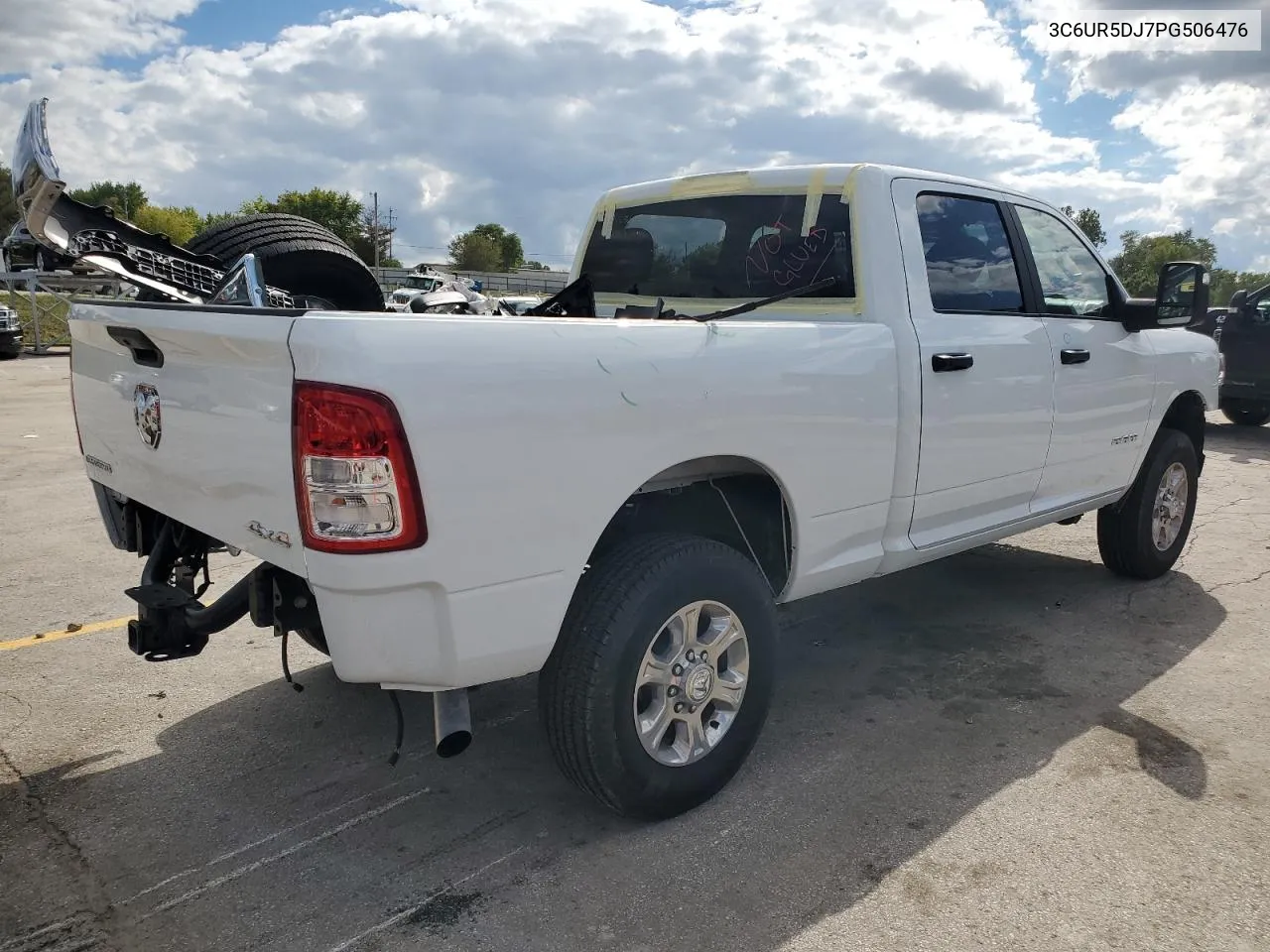 2023 Ram 2500 Big Horn VIN: 3C6UR5DJ7PG506476 Lot: 73180444