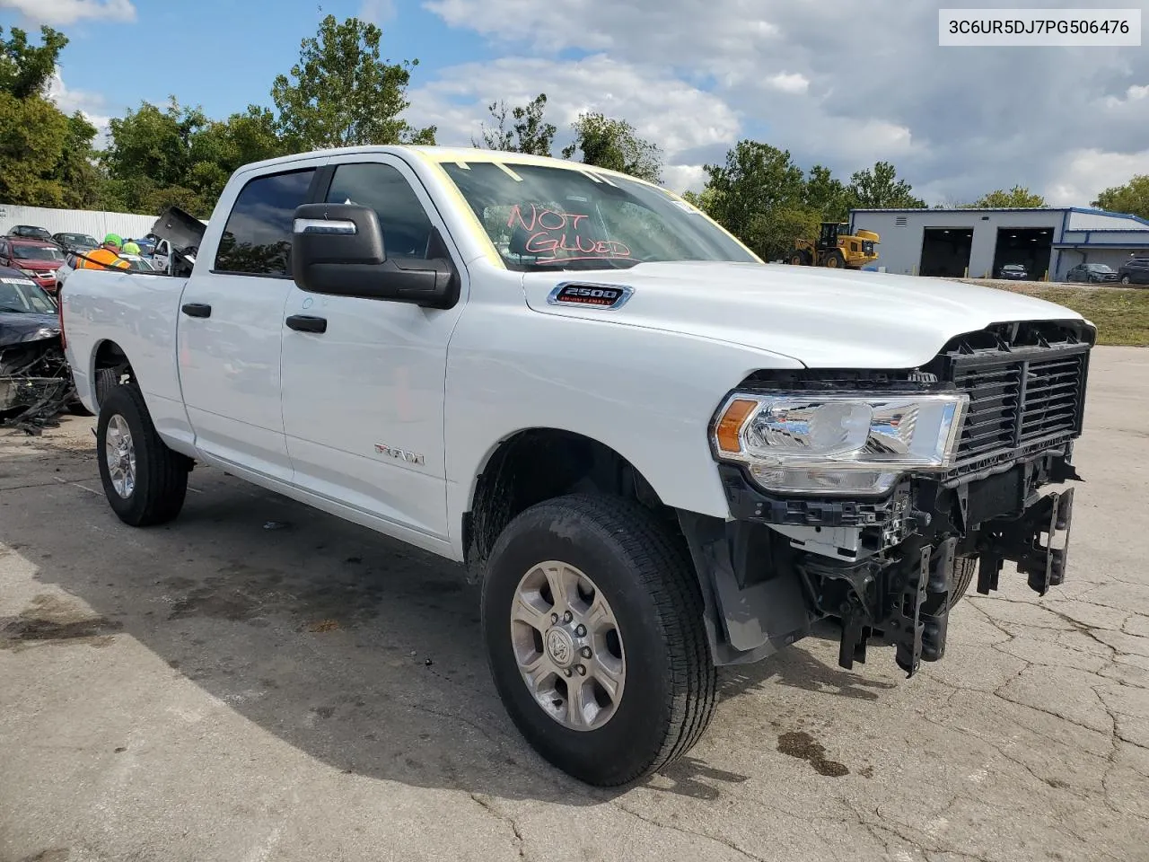 2023 Ram 2500 Big Horn VIN: 3C6UR5DJ7PG506476 Lot: 73180444