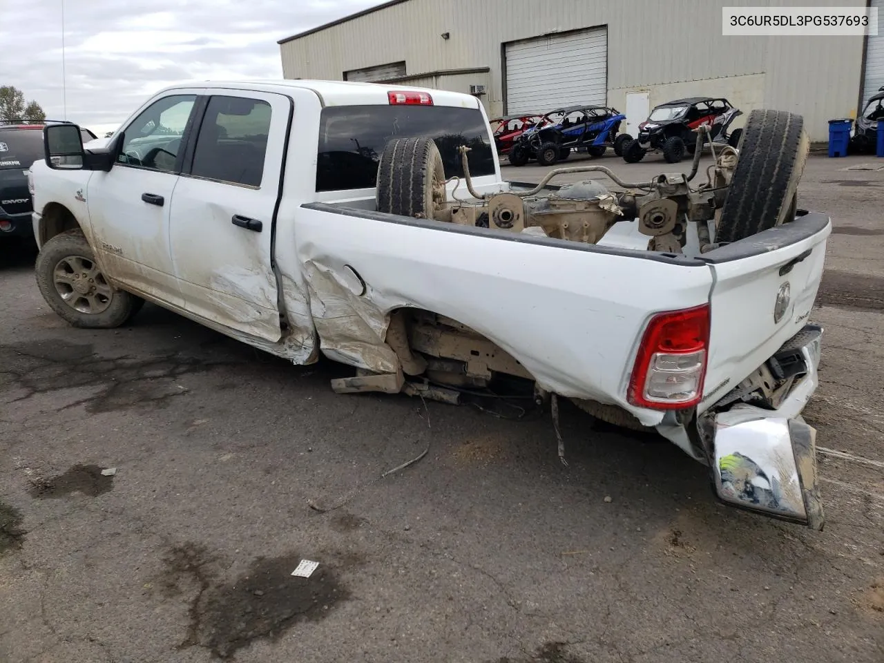 2023 Ram 2500 Big Horn VIN: 3C6UR5DL3PG537693 Lot: 74918324