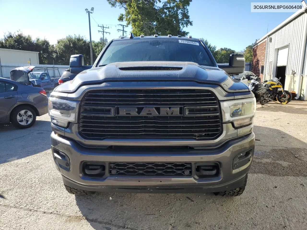 2023 Ram 2500 Laramie VIN: 3C6UR5NL8PG606408 Lot: 75196264