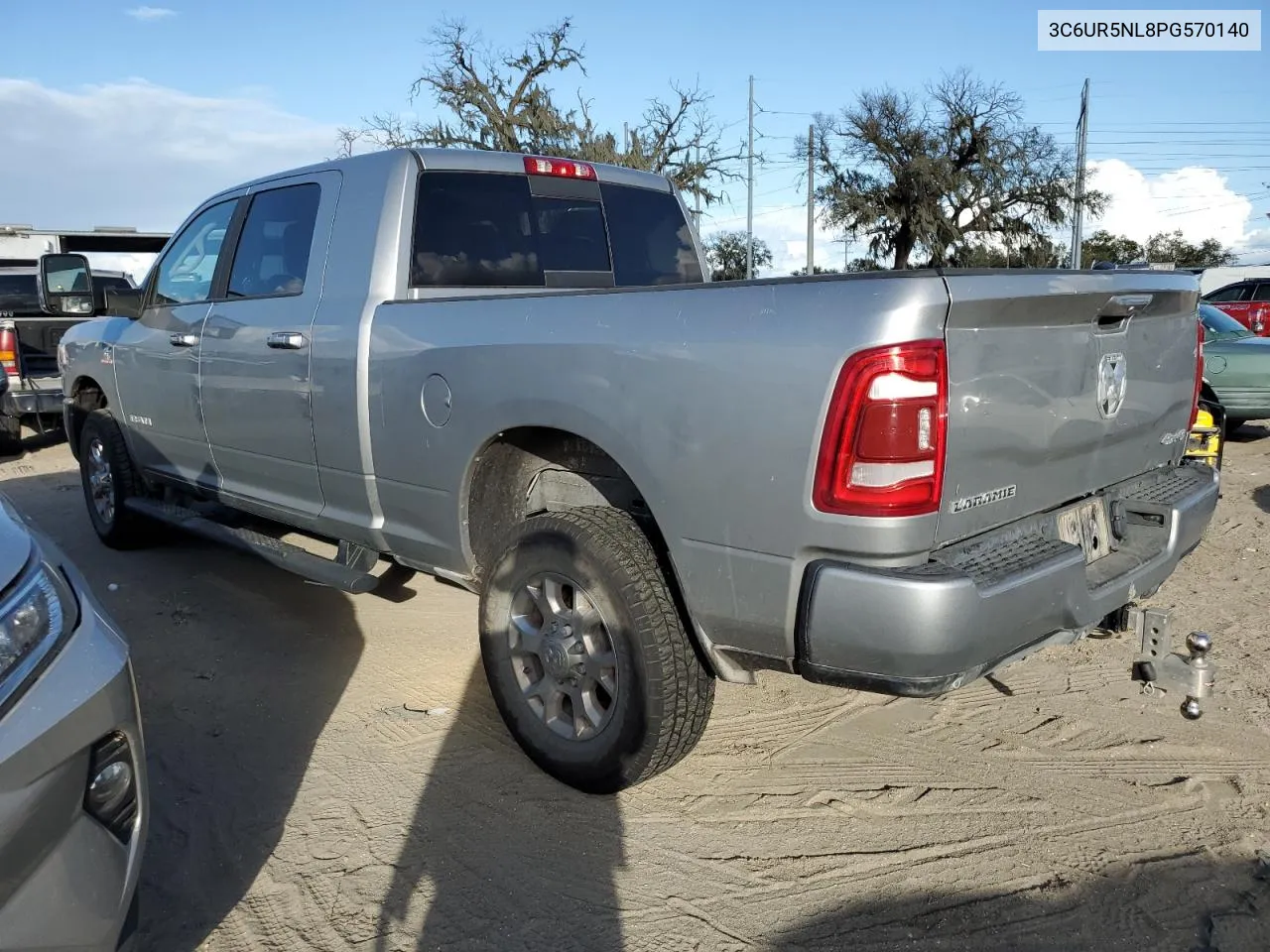 2023 Ram 2500 Laramie VIN: 3C6UR5NL8PG570140 Lot: 77000224