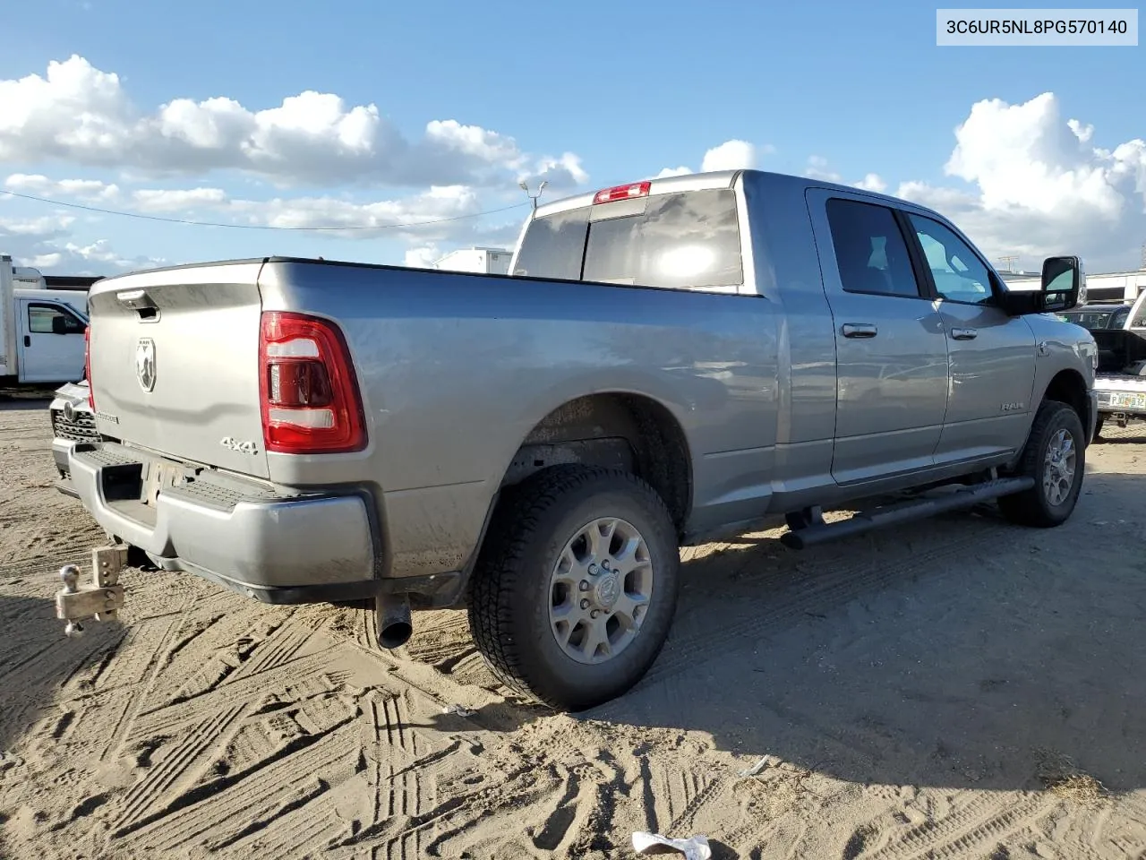 2023 Ram 2500 Laramie VIN: 3C6UR5NL8PG570140 Lot: 77000224