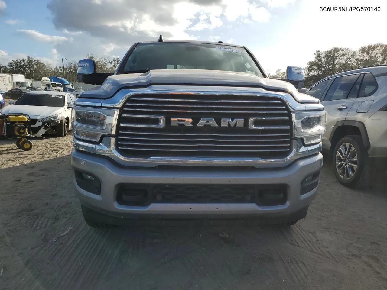 2023 Ram 2500 Laramie VIN: 3C6UR5NL8PG570140 Lot: 77000224