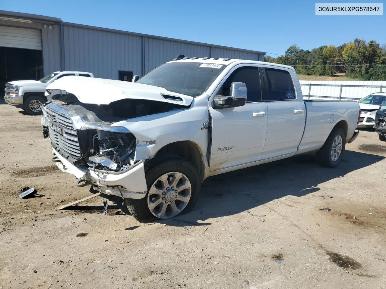 2023 Ram 2500 Laramie VIN: 3C6UR5KLXPG578647 Lot: 77017194