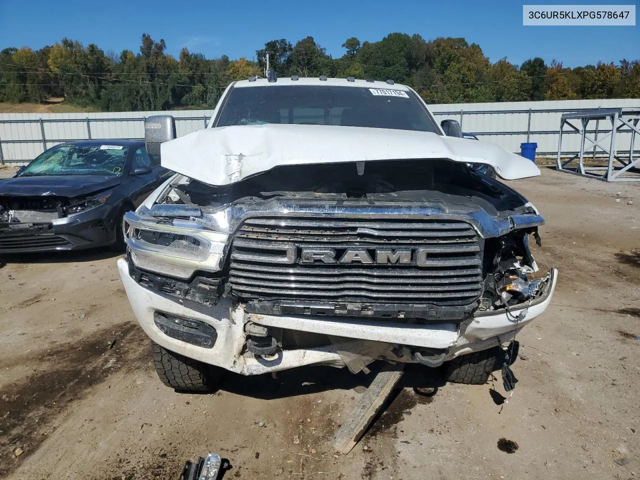 2023 Ram 2500 Laramie VIN: 3C6UR5KLXPG578647 Lot: 77017194