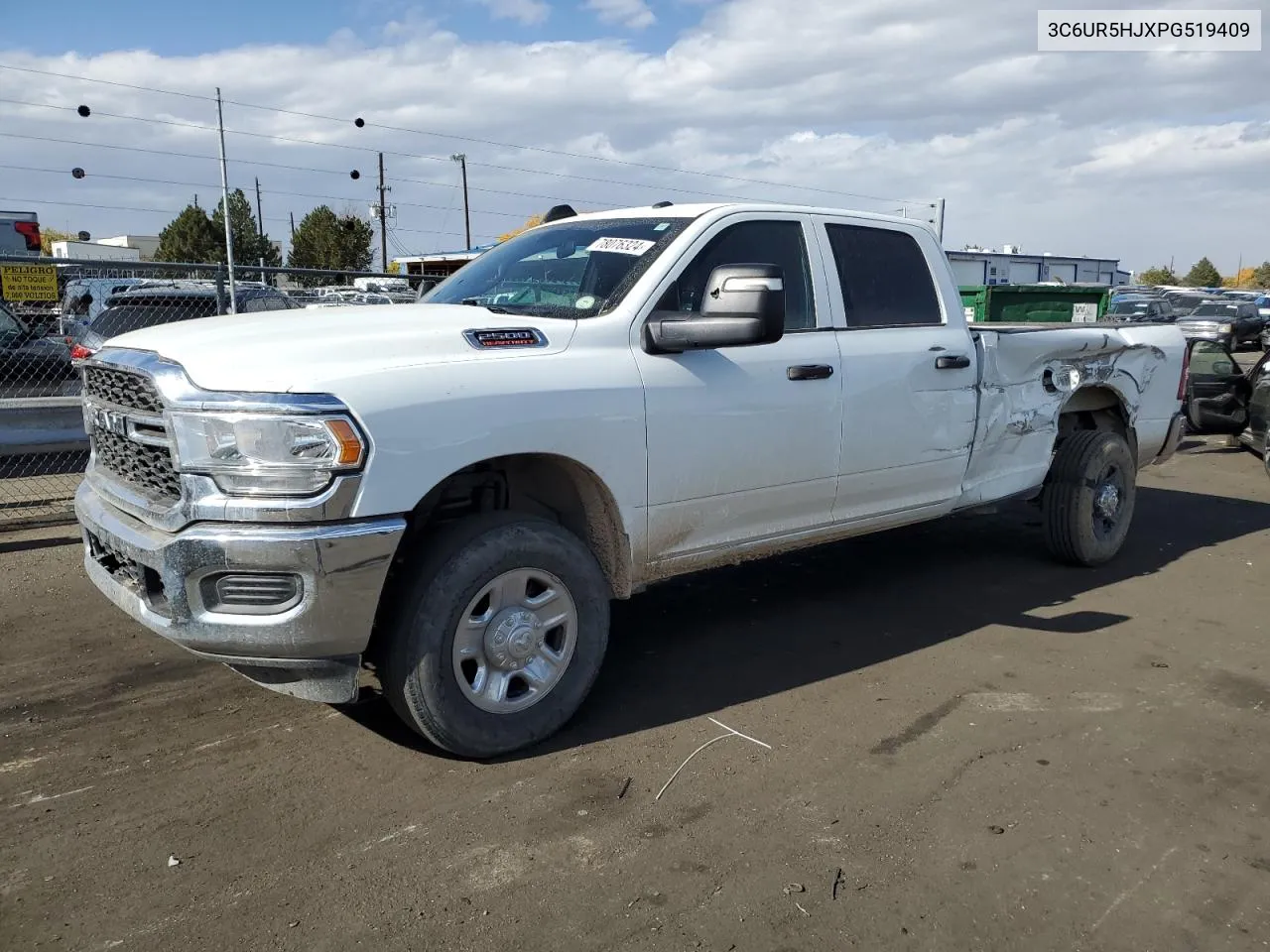 2023 Ram 2500 Tradesman VIN: 3C6UR5HJXPG519409 Lot: 78076324