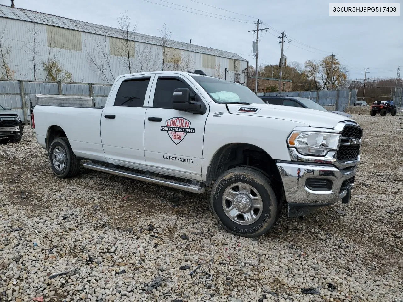 2023 Ram 2500 Tradesman VIN: 3C6UR5HJ9PG517408 Lot: 79932864