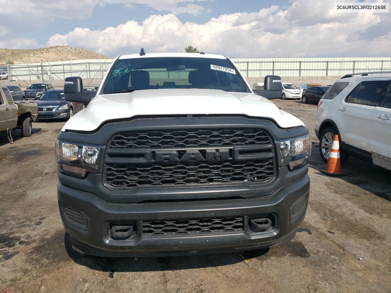 2024 Ram 2500 Tradesman VIN: 3C6UR5CL3RG212658 Lot: 60927054