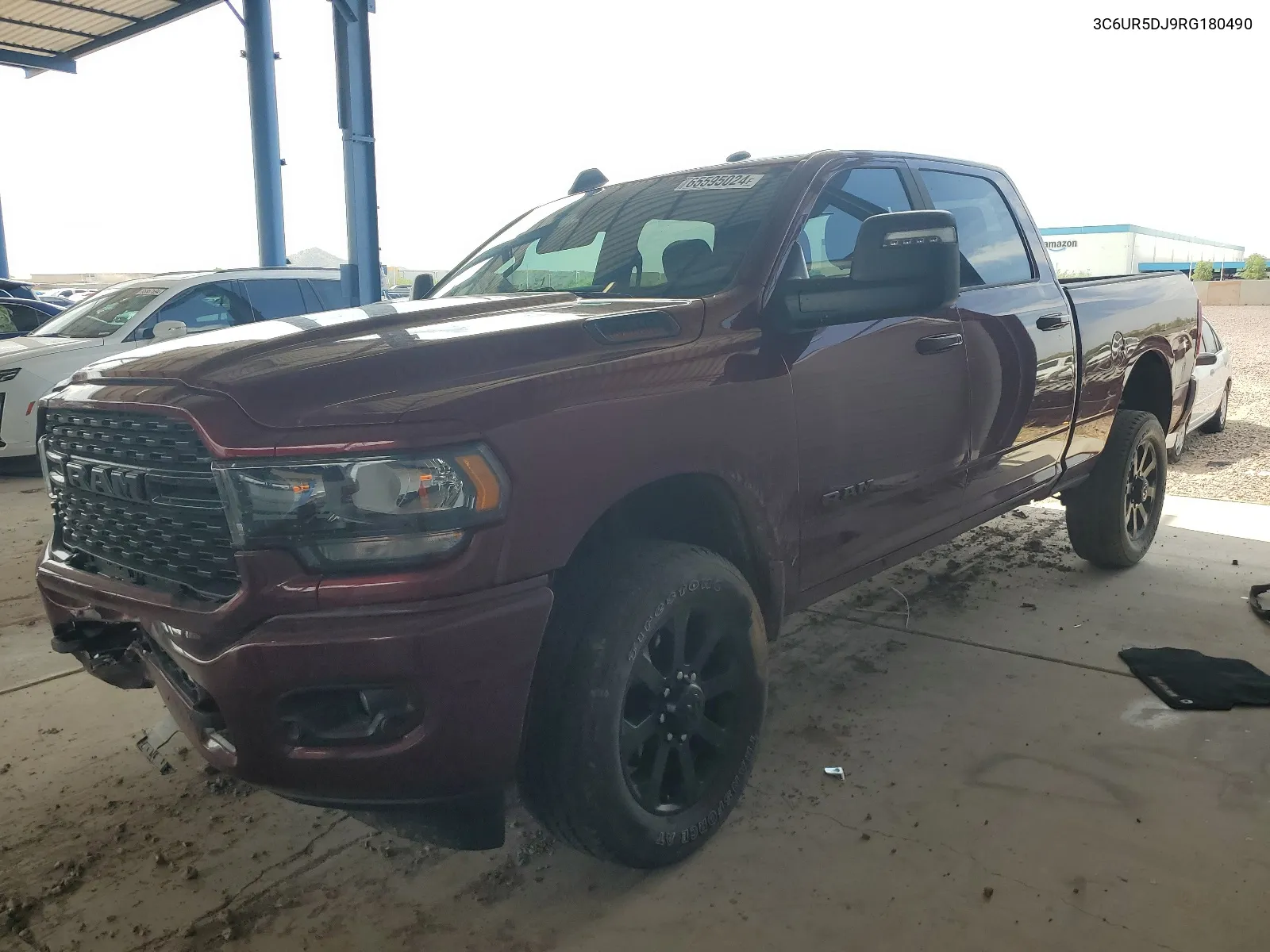 2024 Ram 2500 Big Horn VIN: 3C6UR5DJ9RG180490 Lot: 65595024