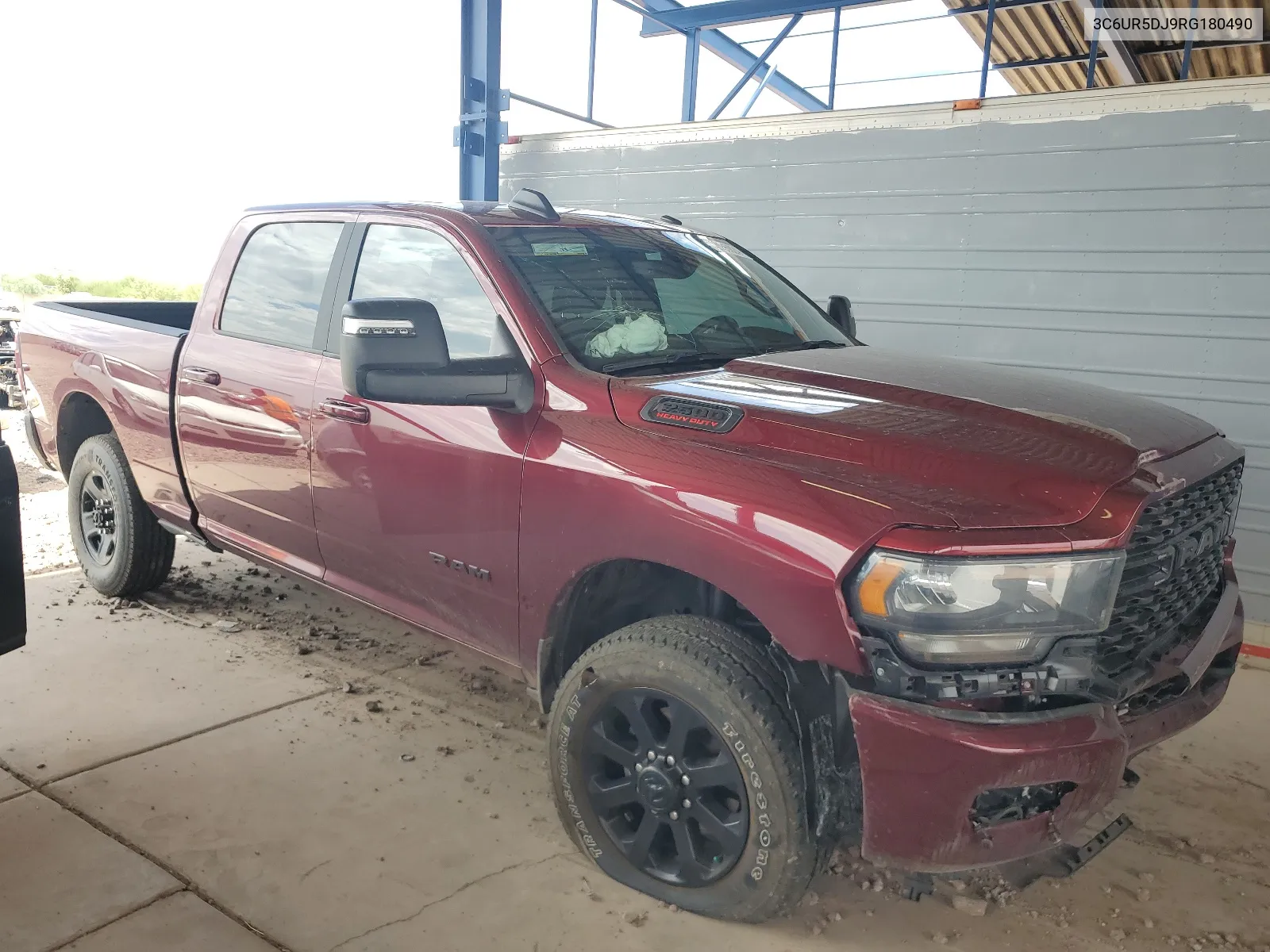 2024 Ram 2500 Big Horn VIN: 3C6UR5DJ9RG180490 Lot: 65595024