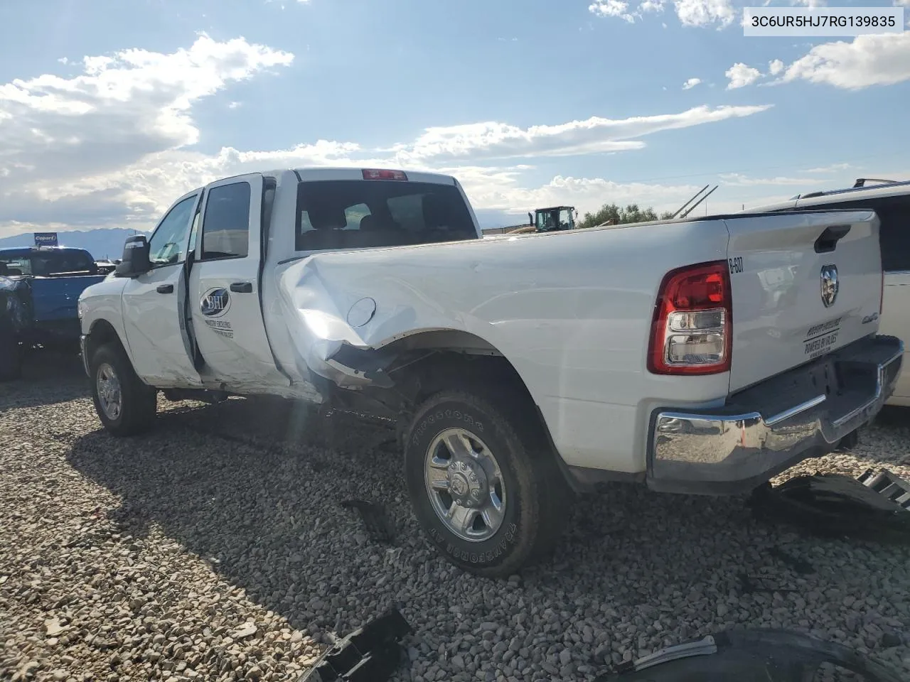 2024 Ram 2500 Tradesman VIN: 3C6UR5HJ7RG139835 Lot: 66791784