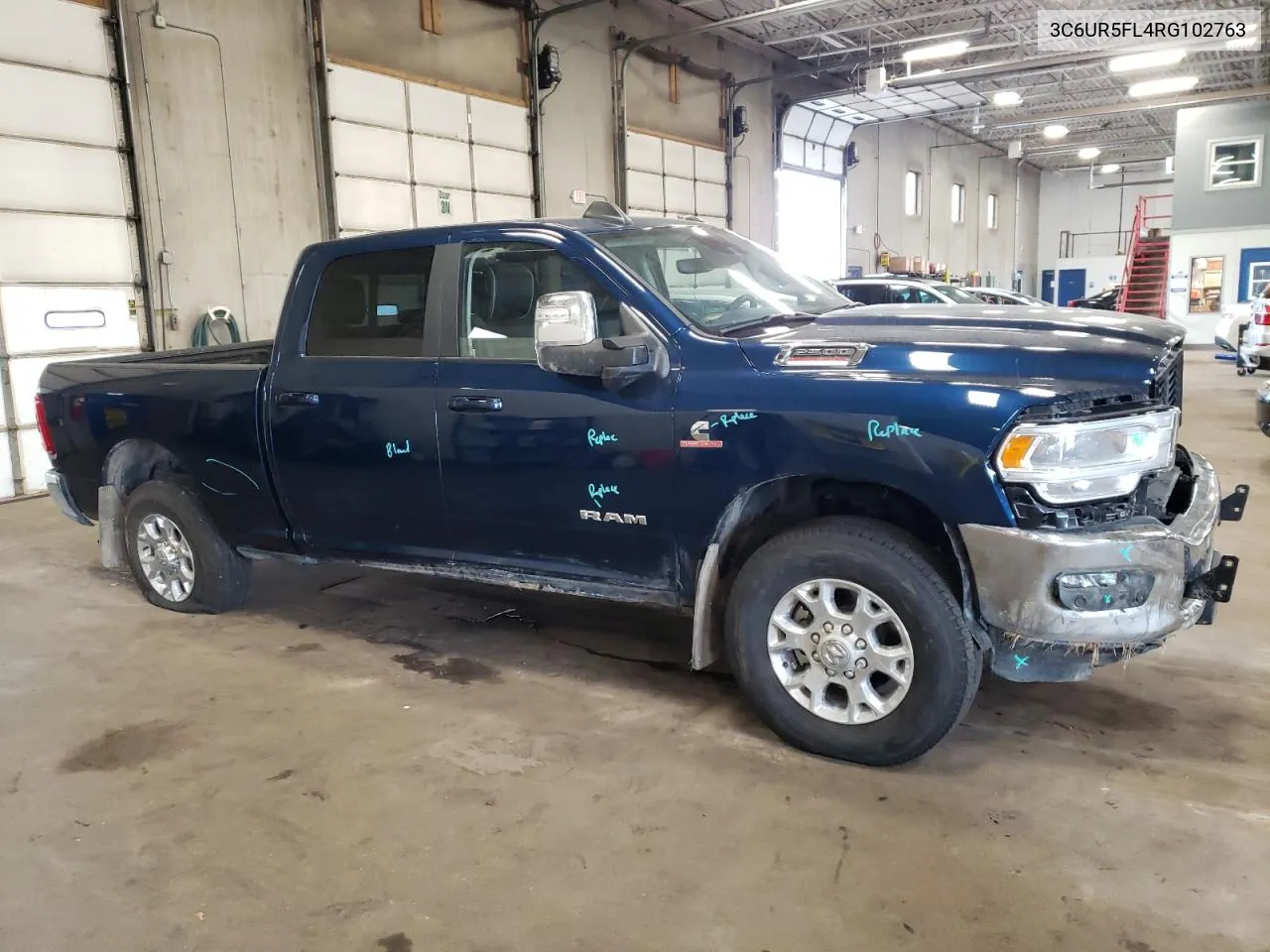 2024 Ram 2500 Laramie VIN: 3C6UR5FL4RG102763 Lot: 68244084