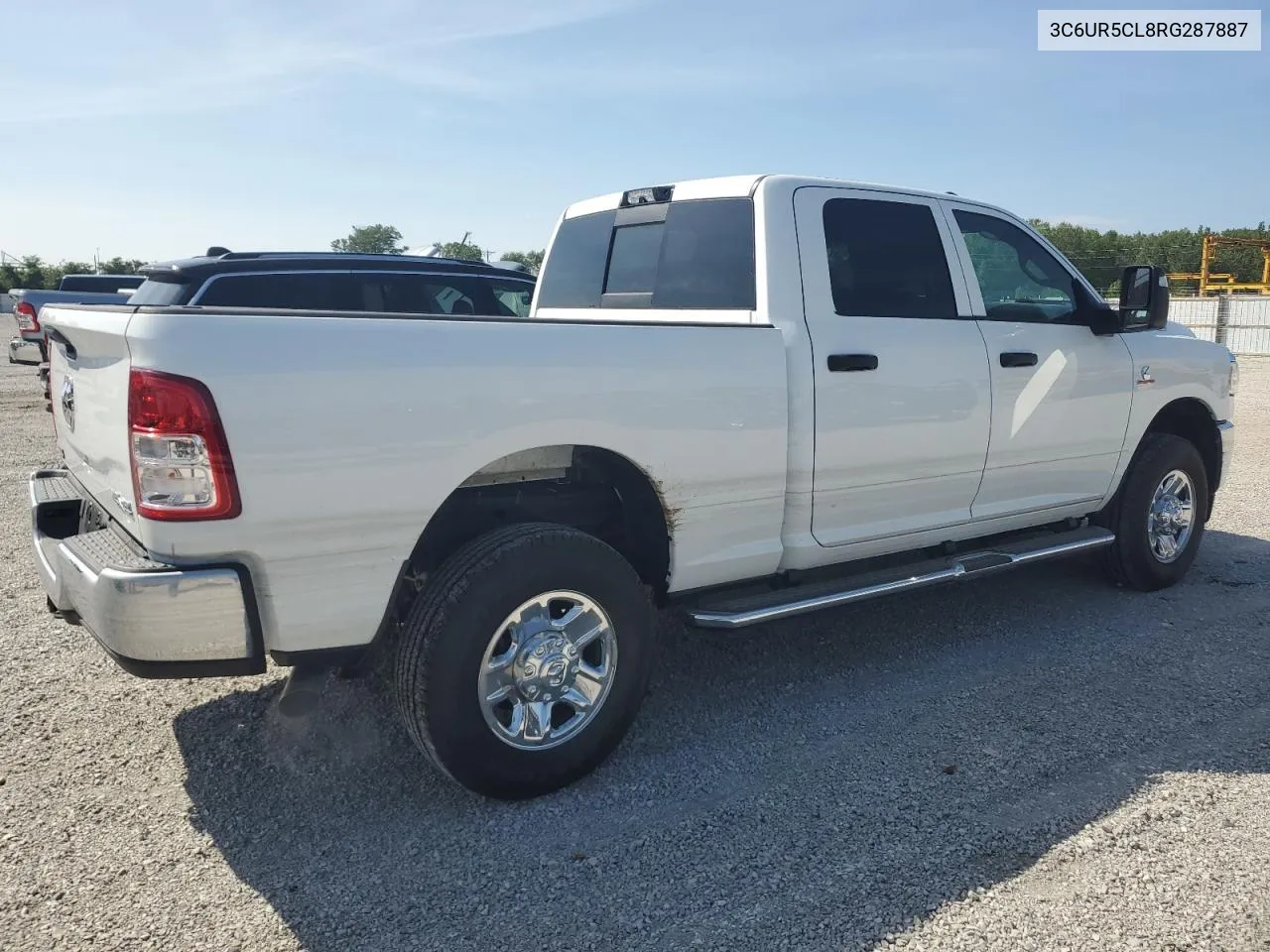 2024 Ram 2500 Tradesman VIN: 3C6UR5CL8RG287887 Lot: 68363034