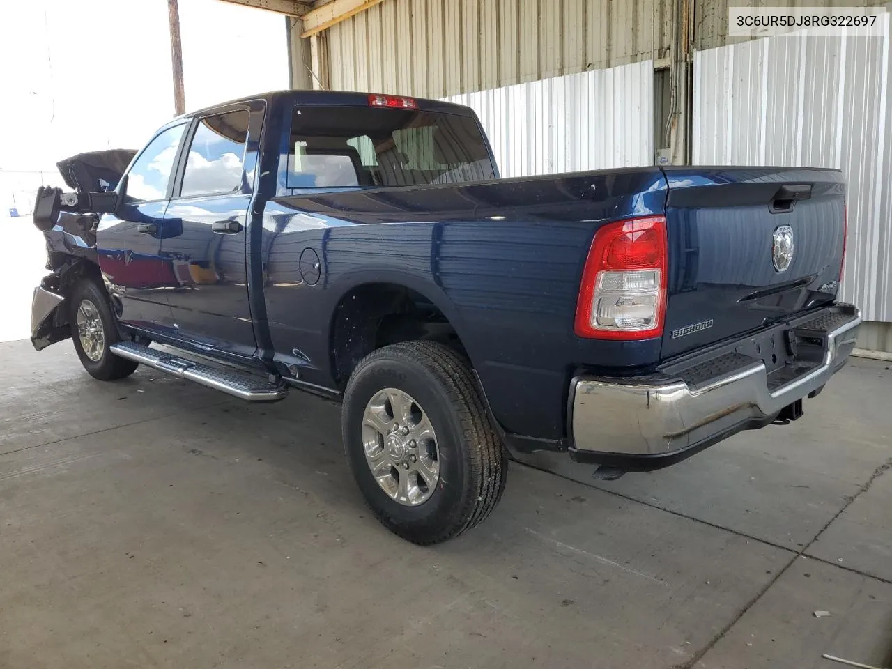 2024 Ram 2500 Big Horn VIN: 3C6UR5DJ8RG322697 Lot: 69138414