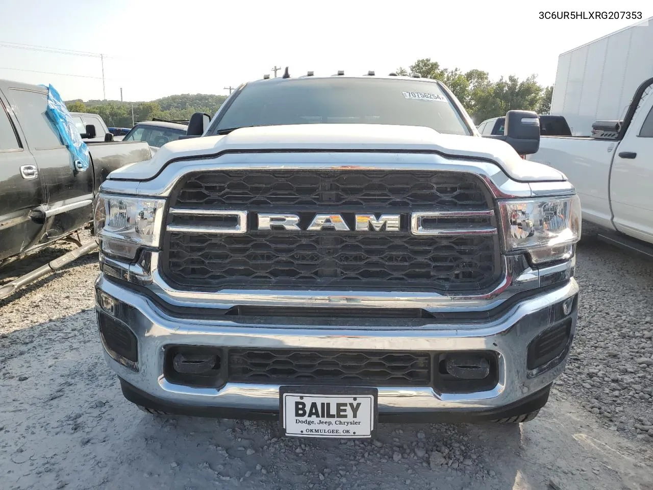 2024 Ram 2500 Tradesman VIN: 3C6UR5HLXRG207353 Lot: 70756254