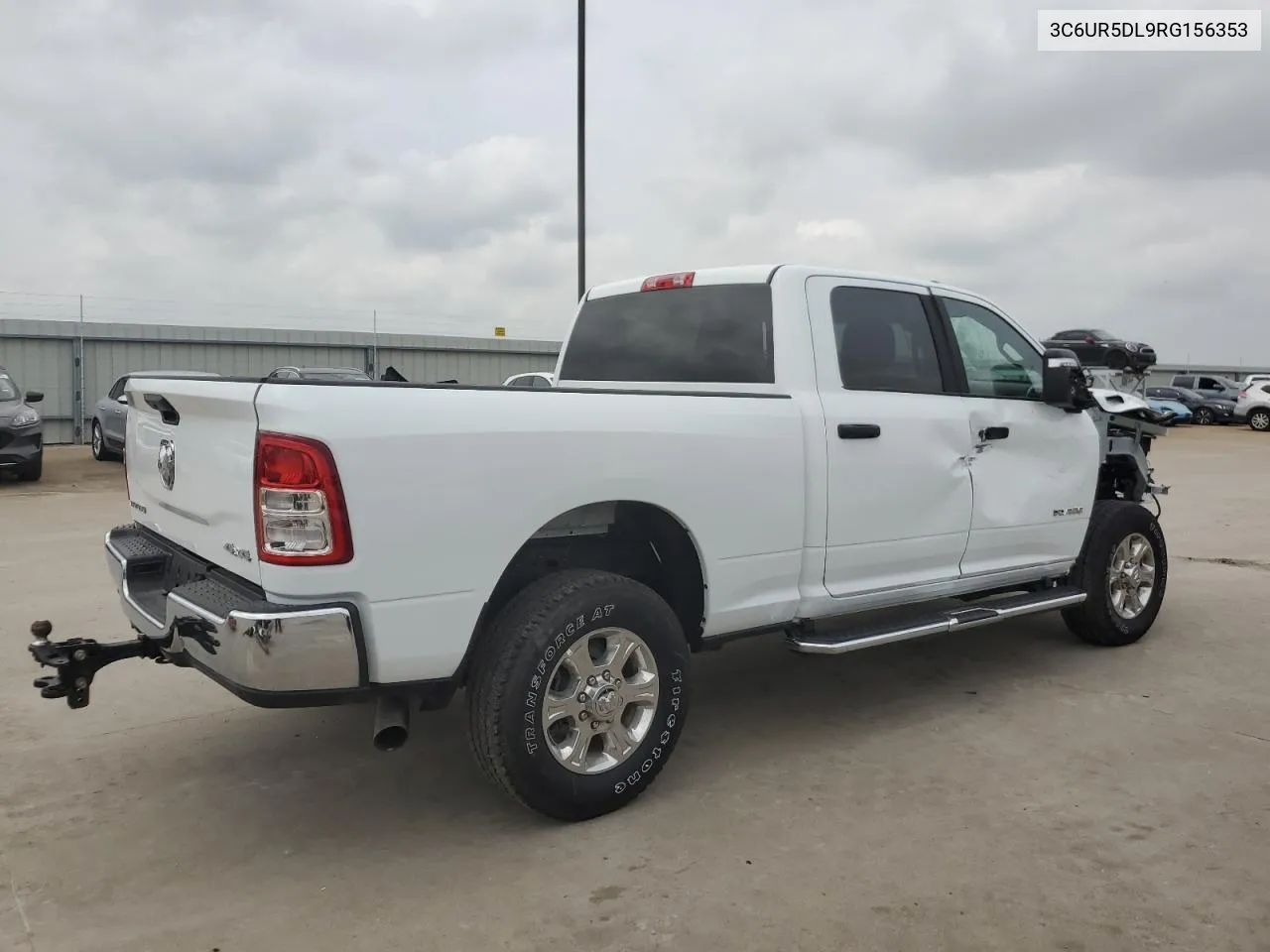 2024 Ram 2500 Big Horn VIN: 3C6UR5DL9RG156353 Lot: 74147574