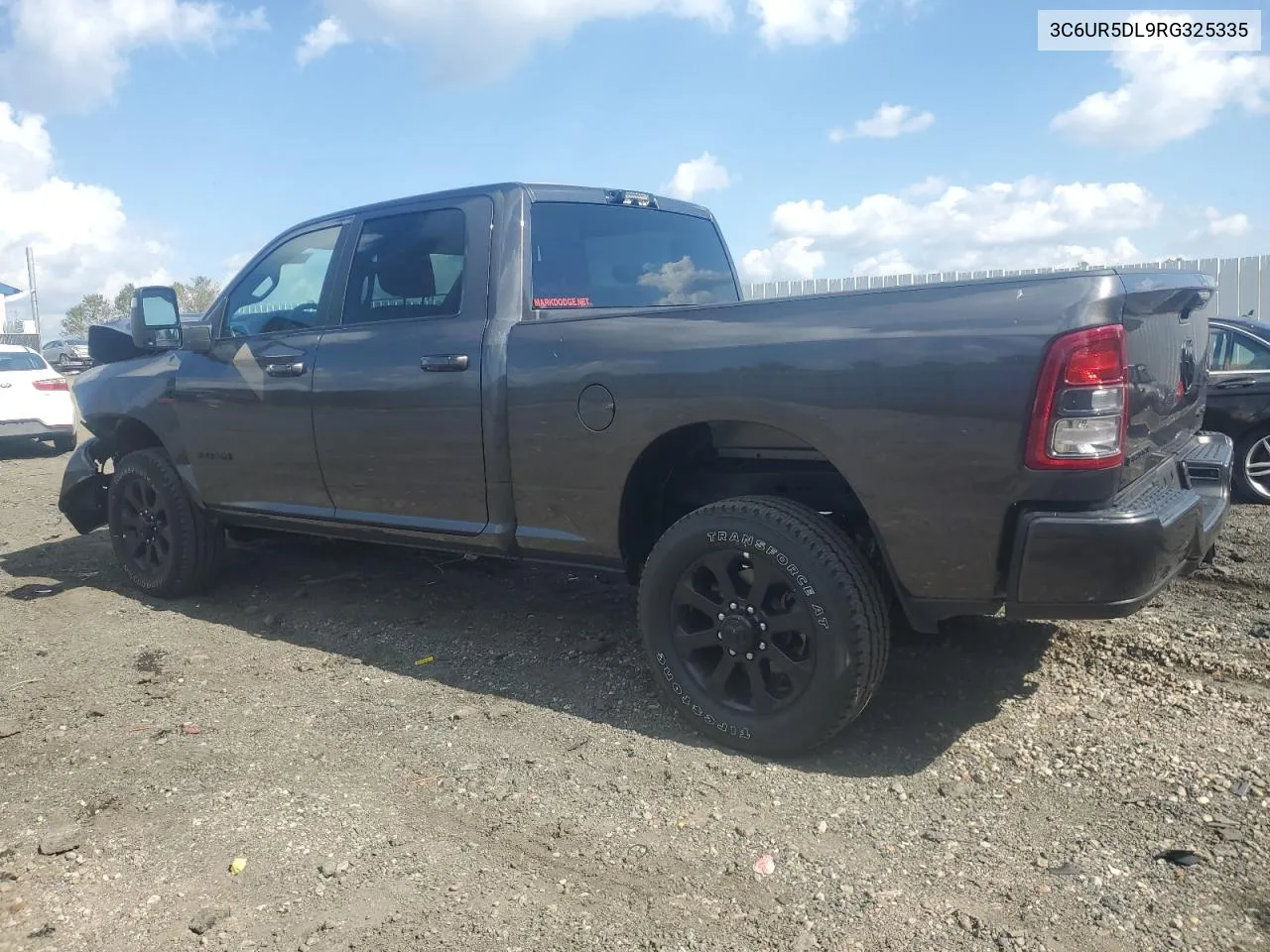 2024 Ram 2500 Big Horn VIN: 3C6UR5DL9RG325335 Lot: 74518534