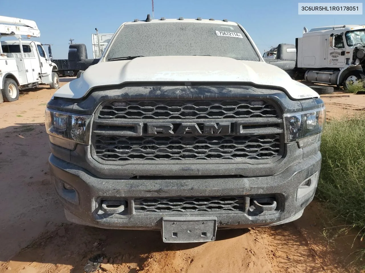 2024 Ram 2500 Tradesman VIN: 3C6UR5HL1RG178051 Lot: 75672114