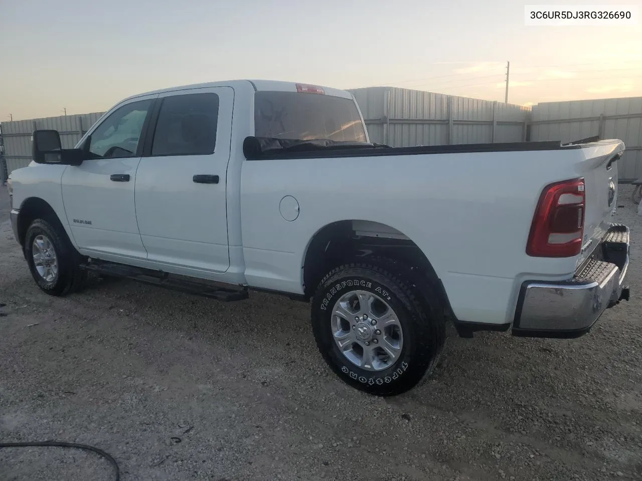 2024 Ram 2500 Big Horn VIN: 3C6UR5DJ3RG326690 Lot: 75956664