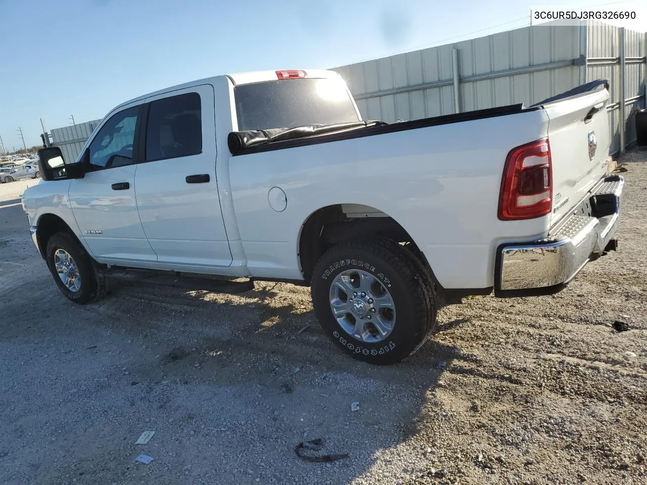 2024 Ram 2500 Big Horn VIN: 3C6UR5DJ3RG326690 Lot: 75956664