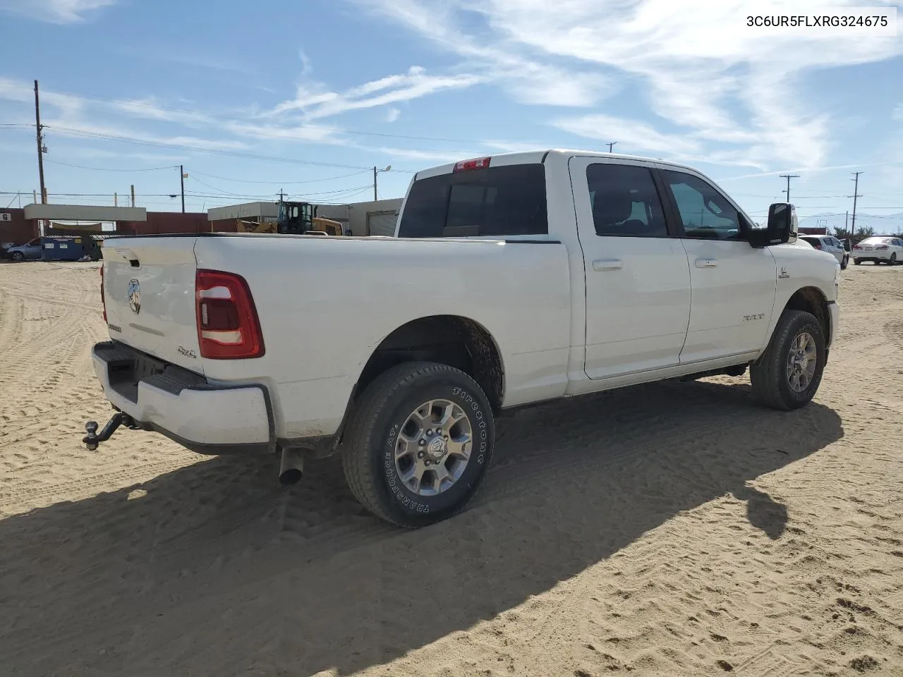 2024 Ram 2500 Laramie VIN: 3C6UR5FLXRG324675 Lot: 76078144