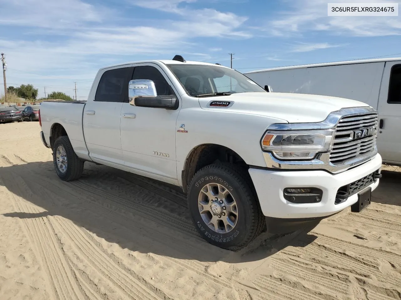 2024 Ram 2500 Laramie VIN: 3C6UR5FLXRG324675 Lot: 76078144