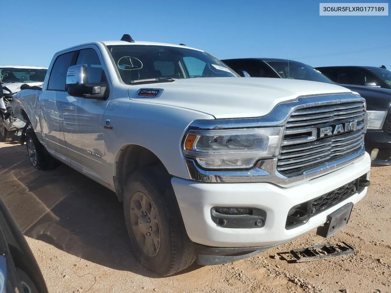 2024 Ram 2500 Laramie VIN: 3C6UR5FLXRG177189 Lot: 77444104