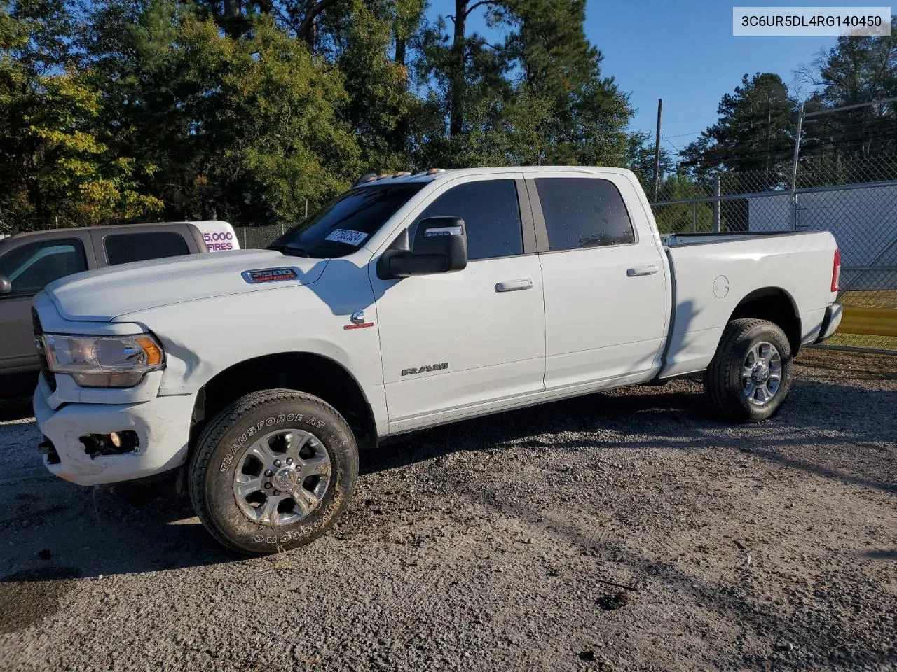 2024 Ram 2500 Big Horn VIN: 3C6UR5DL4RG140450 Lot: 77502524