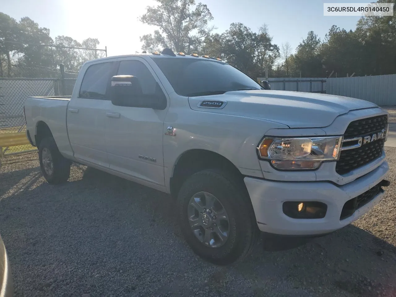 2024 Ram 2500 Big Horn VIN: 3C6UR5DL4RG140450 Lot: 77502524