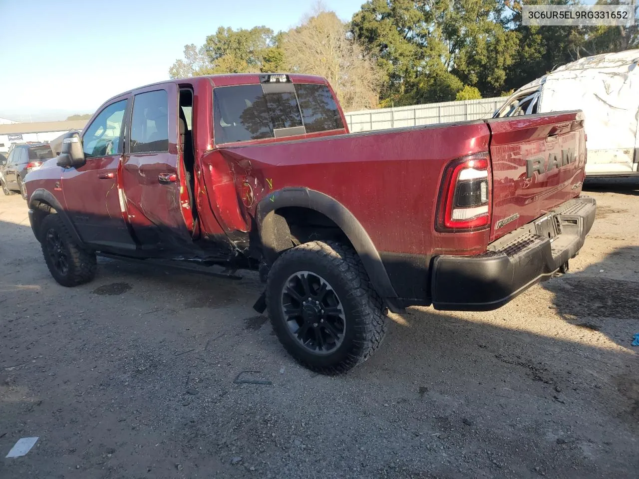 2024 Ram 2500 Powerwagon VIN: 3C6UR5EL9RG331652 Lot: 77971964