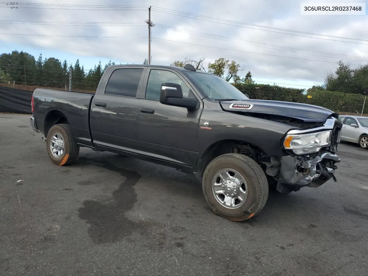 2024 Ram 2500 Tradesman VIN: 3C6UR5CL2RG237468 Lot: 78218904