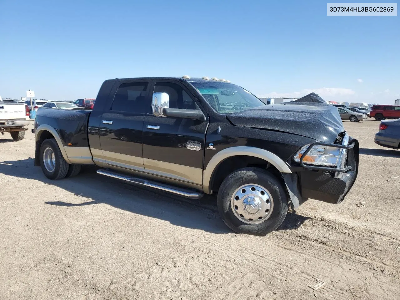 2011 Dodge Ram 3500 VIN: 3D73M4HL3BG602869 Lot: 76914834