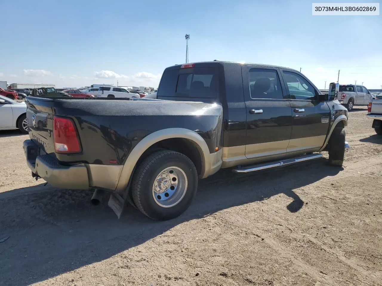 2011 Dodge Ram 3500 VIN: 3D73M4HL3BG602869 Lot: 76914834