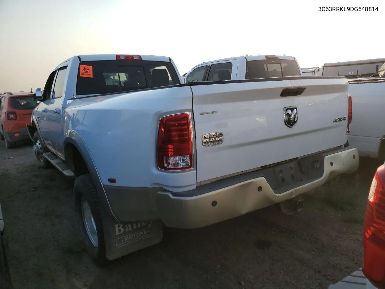 3C63RRKL9DG548814 2013 Ram 3500 Longhorn