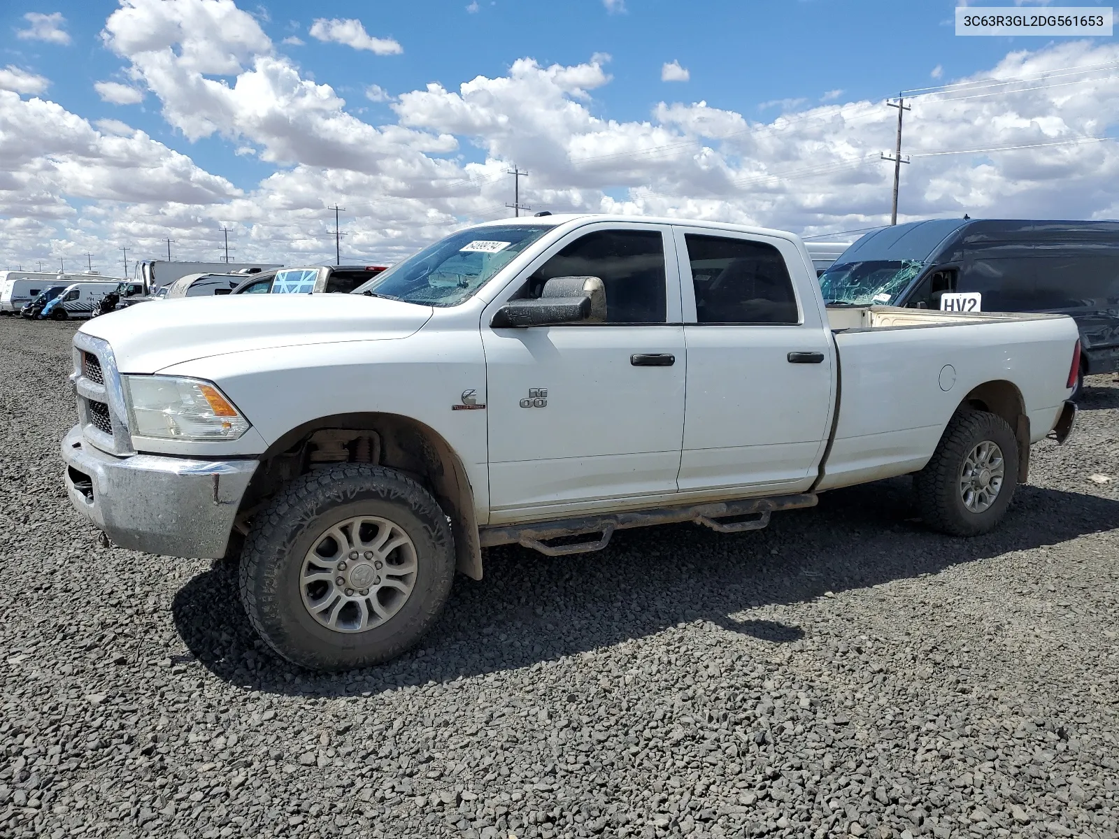 2013 Ram 3500 St VIN: 3C63R3GL2DG561653 Lot: 64899794