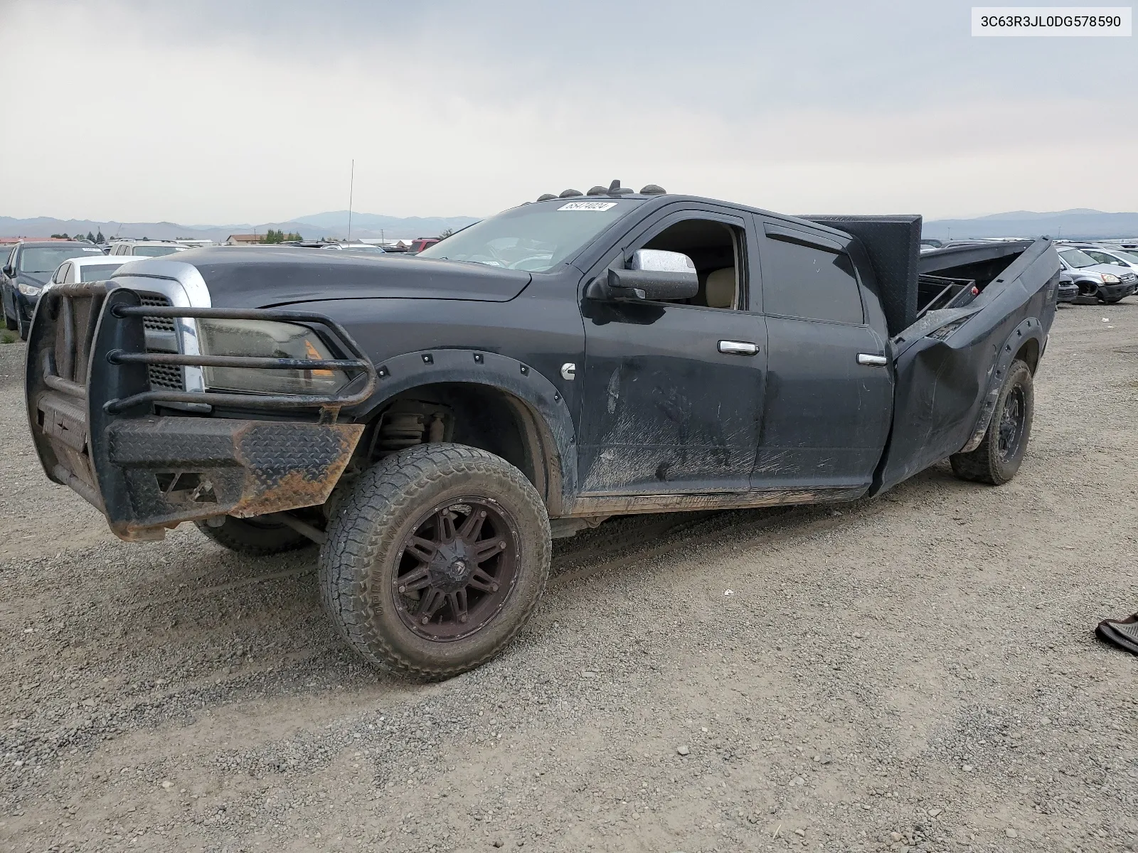 2013 Ram 3500 Laramie VIN: 3C63R3JL0DG578590 Lot: 65474024