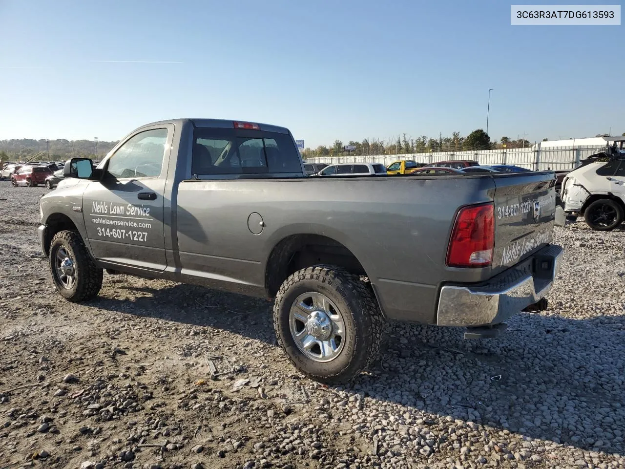 2013 Ram 3500 St VIN: 3C63R3AT7DG613593 Lot: 74505304