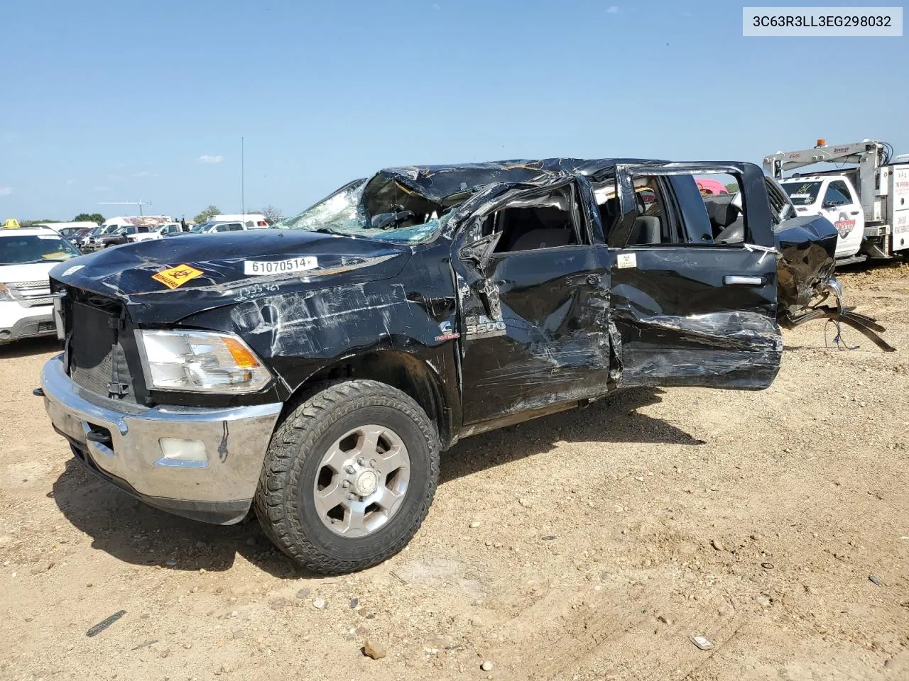 2014 Ram 3500 Slt VIN: 3C63R3LL3EG298032 Lot: 61070514