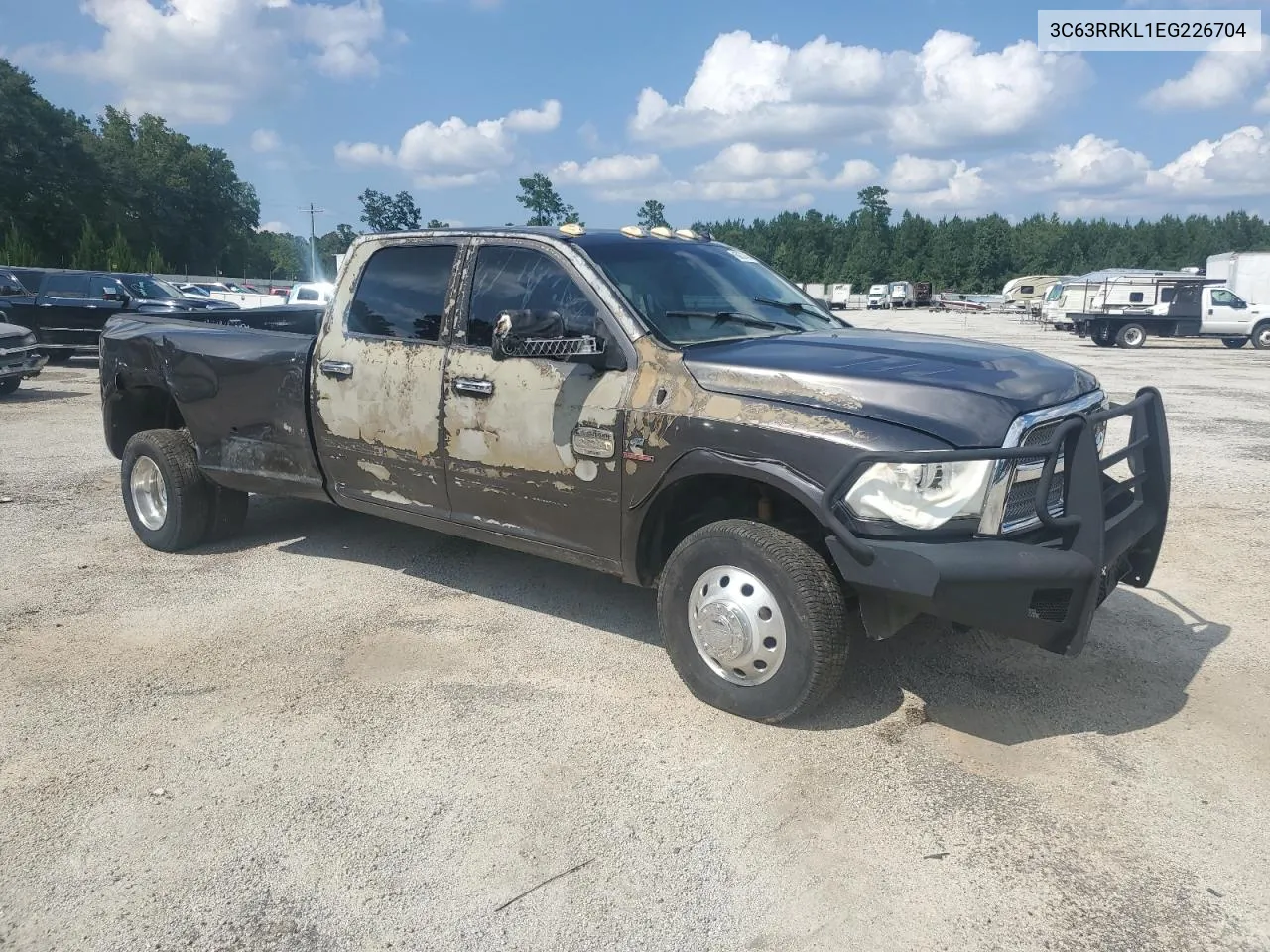 2014 Ram 3500 Longhorn VIN: 3C63RRKL1EG226704 Lot: 68637494