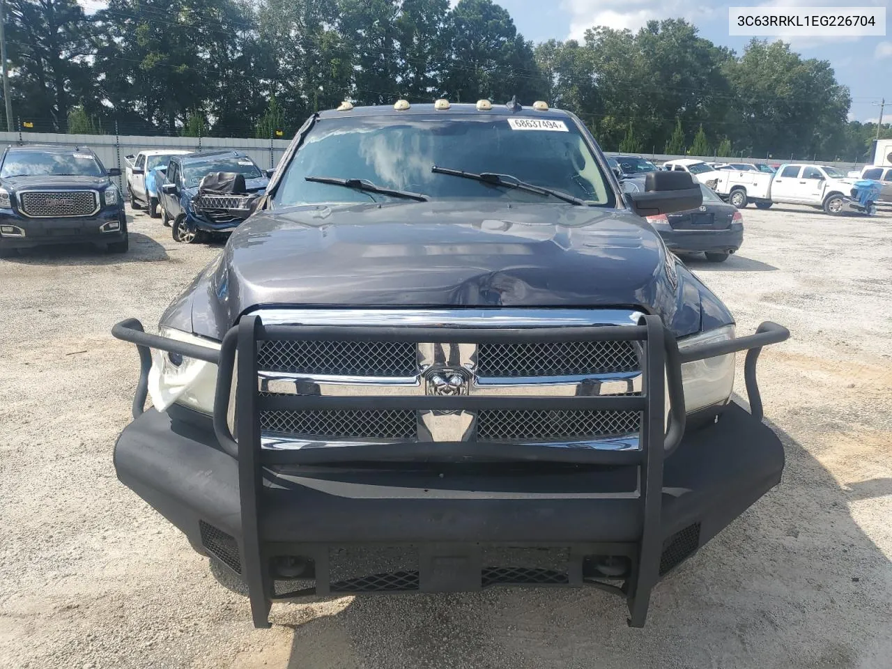 2014 Ram 3500 Longhorn VIN: 3C63RRKL1EG226704 Lot: 68637494