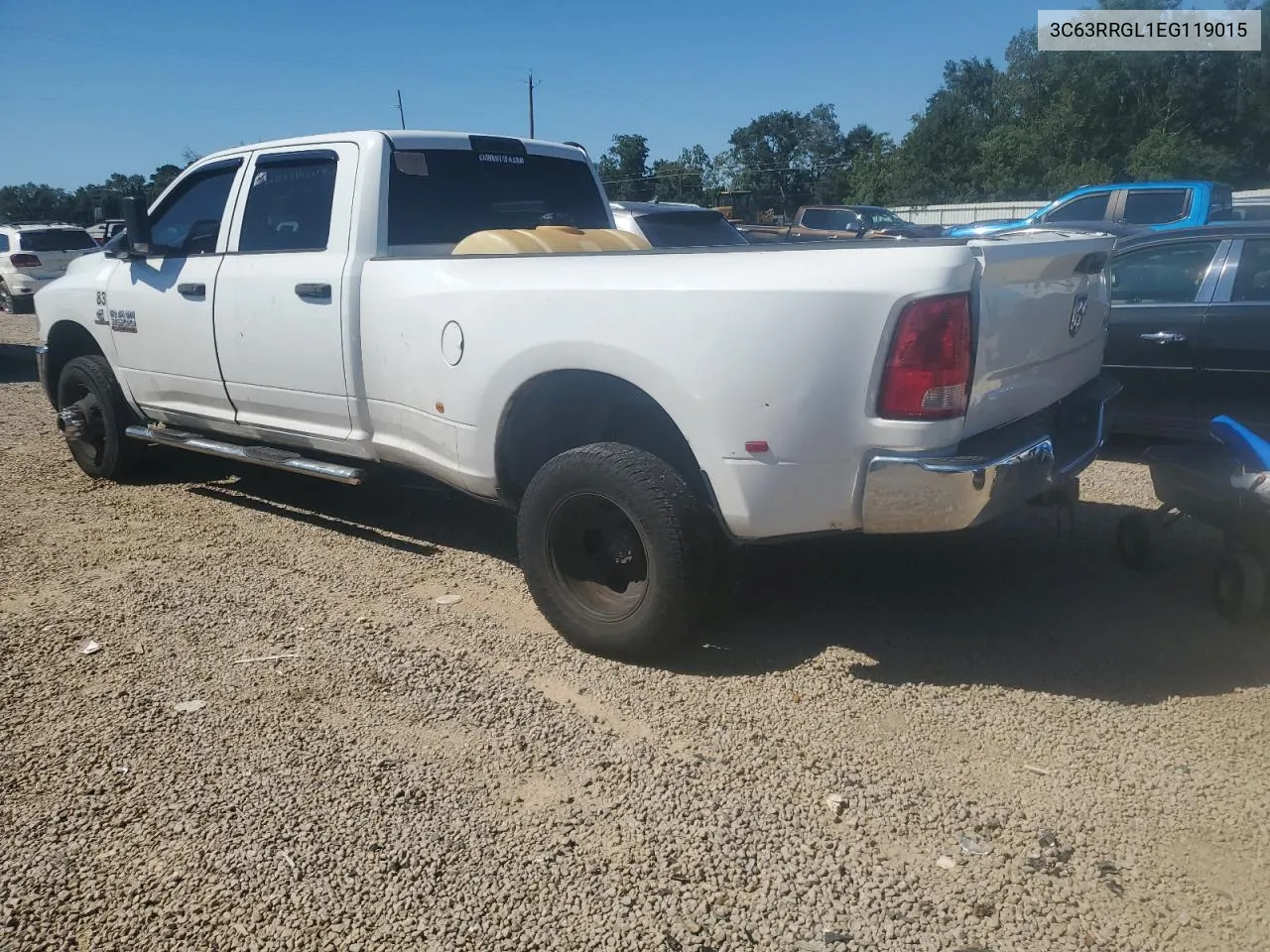 2014 Ram 3500 St VIN: 3C63RRGL1EG119015 Lot: 73347074