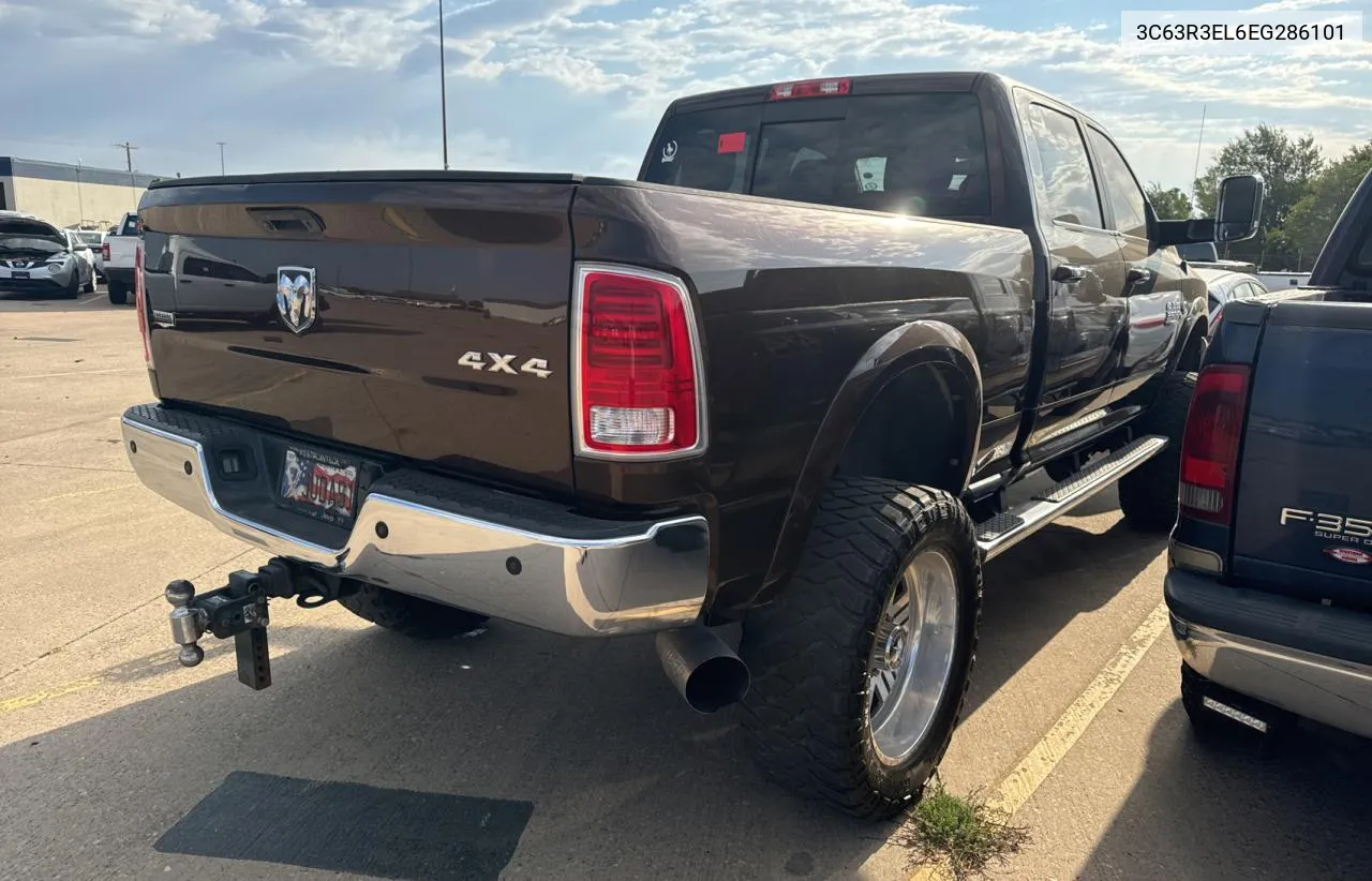 2014 Ram 3500 Laramie VIN: 3C63R3EL6EG286101 Lot: 75830204