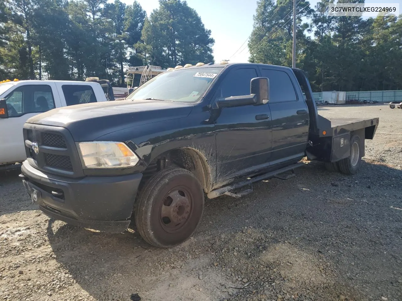 2014 Ram 3500 VIN: 3C7WRTCLXEG224969 Lot: 75847544