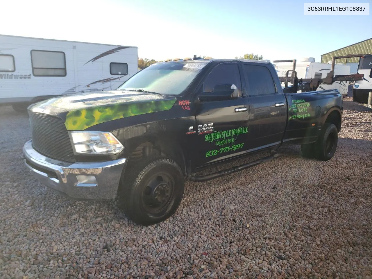 2014 Ram 3500 Slt VIN: 3C63RRHL1EG108837 Lot: 76066514